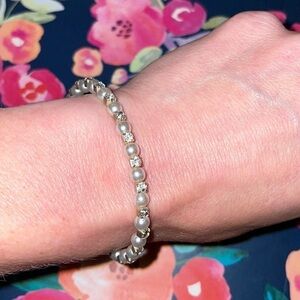 Diamond / Pearl Bracelet